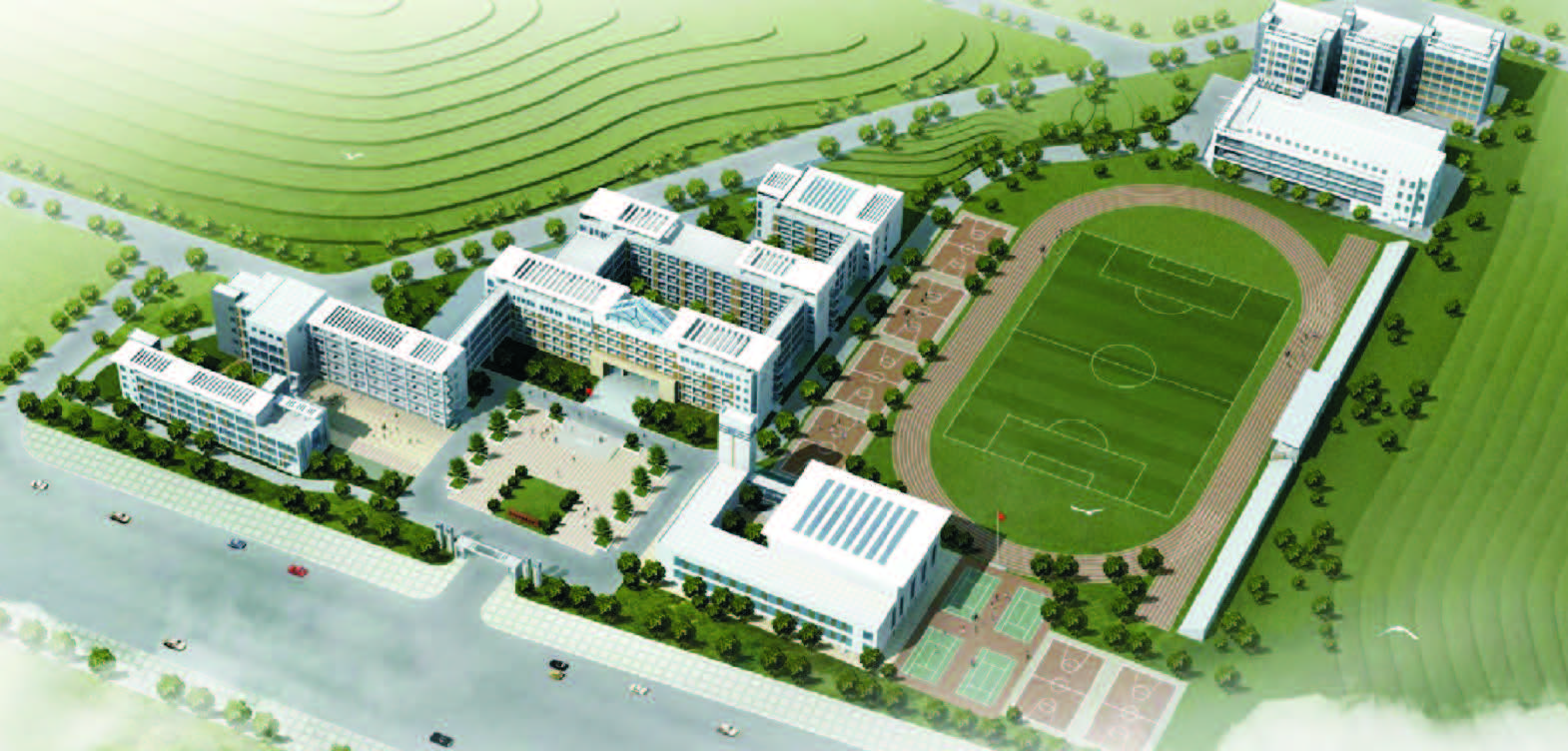 長沙大學新校區(qū)附屬中學